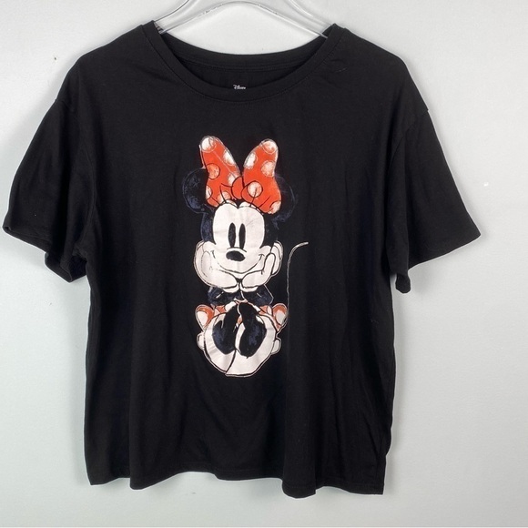 MINNIE Mouse Cropped Tee | Sz XXL - Picture 1 of 4